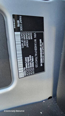 2020 Mercedes-Benz Sprinter 2500