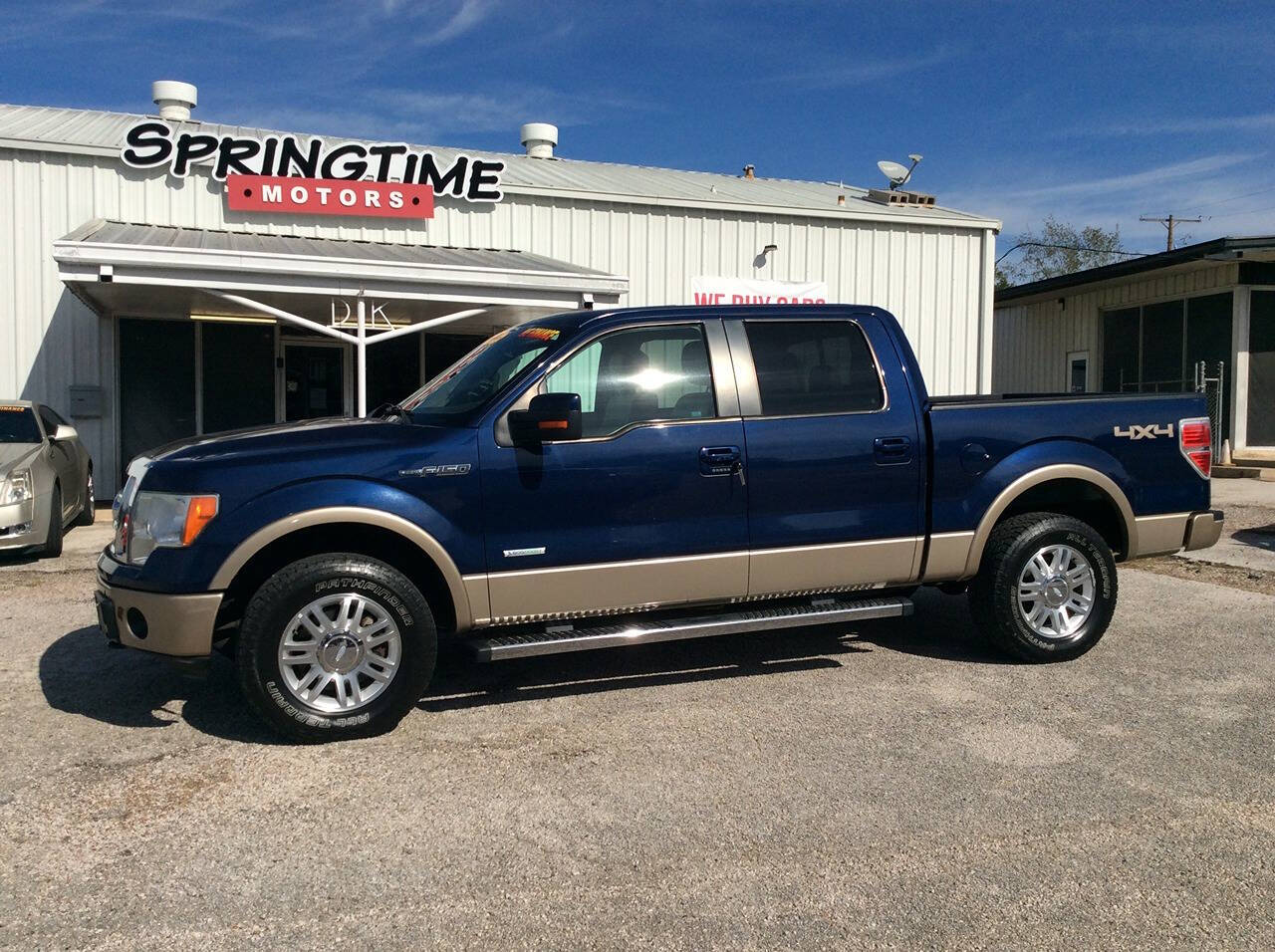 2012 Ford F-150 for sale at SPRINGTIME MOTORS in Huntsville, TX