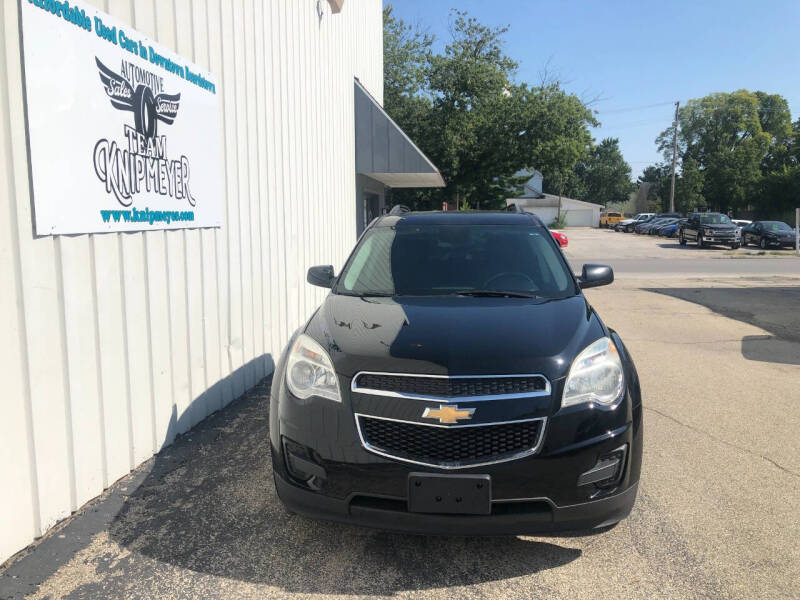 Used 2015 Chevrolet Equinox 1LT with VIN 2GNALBEK4F1103993 for sale in Beardstown, IL