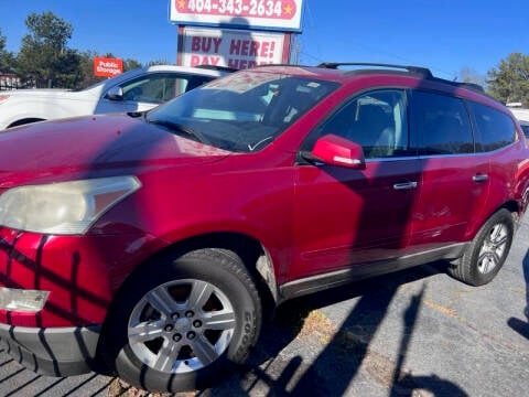 2012 Chevrolet Traverse for sale at LAKE CITY AUTO SALES in Forest Park GA