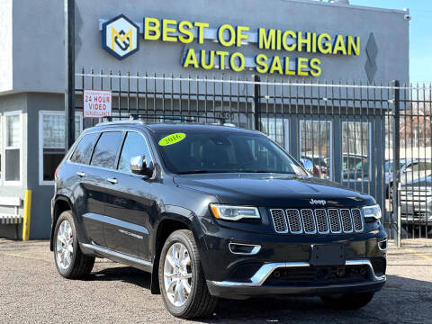 2016 Jeep Grand Cherokee Summit