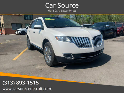2015 Lincoln MKX for sale at Car Source in Detroit MI