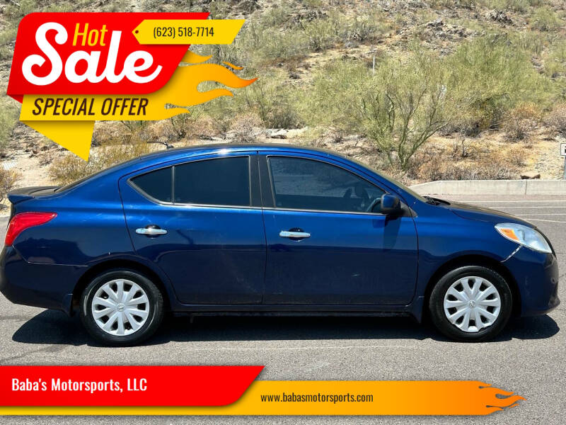 2013 Nissan Versa for sale at Baba's Motorsports, LLC in Phoenix AZ