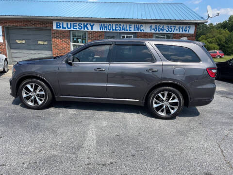 2015 Dodge Durango for sale at BlueSky Wholesale Inc in Chesnee SC