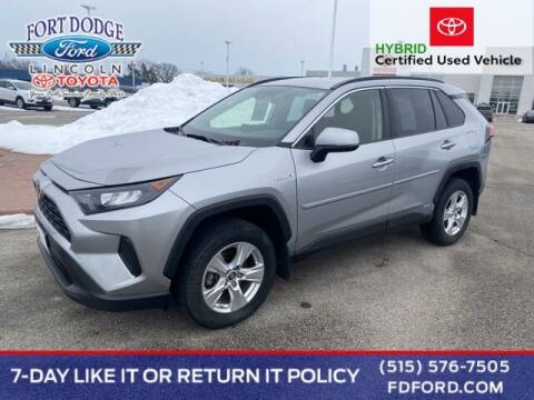 2019 Toyota RAV4 Hybrid for sale at Fort Dodge Ford Lincoln Toyota in Fort Dodge IA