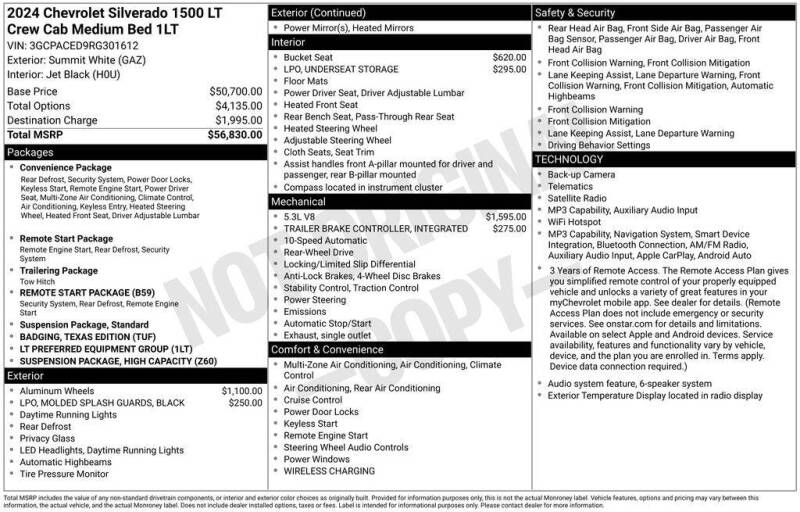 2024 Chevrolet Silverado 1500
