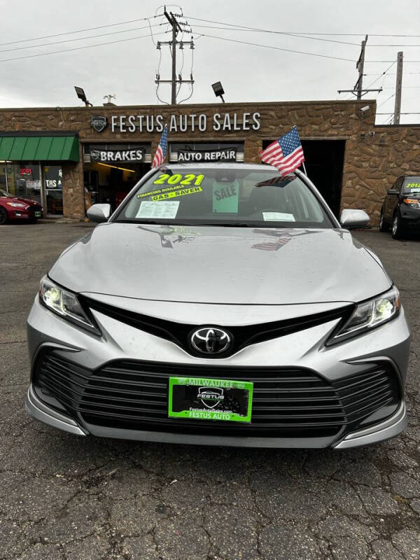 2021 Toyota Camry for sale at Festus Auto Sales in Milwaukee WI