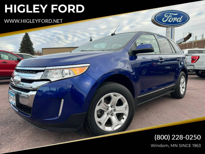 2013 Ford Edge for sale at HIGLEY FORD in Windom MN