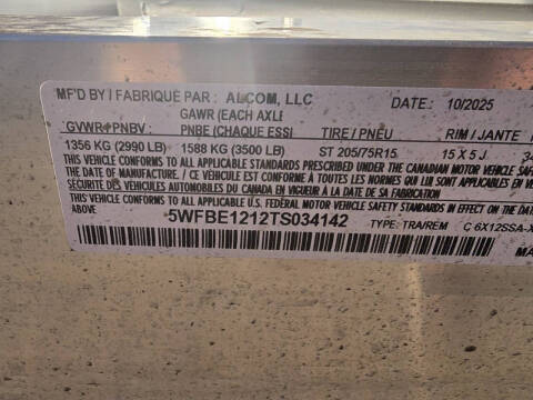 2026 Alcom 6x12  XLT Pro Series