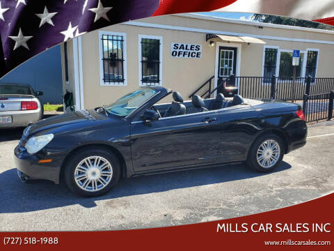 2008 Chrysler Sebring for sale at MILLS CAR SALES INC in Clearwater FL