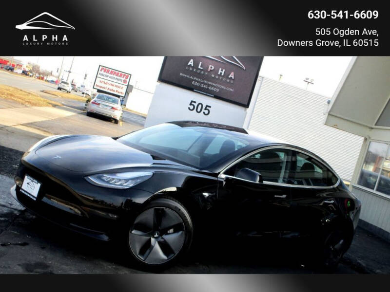 2018 Tesla Model 3 for sale at Alpha Luxury Motors in Downers Grove IL