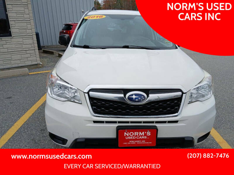 2016 Subaru Forester i