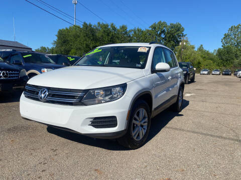 2016 Volkswagen Tiguan for sale at Lil J Auto Sales in Youngstown OH