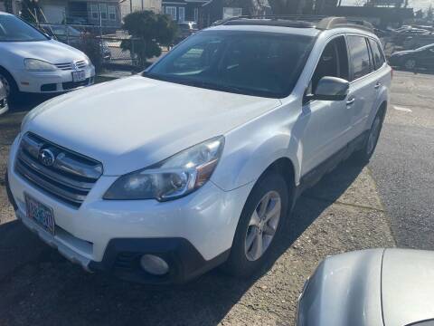 2014 Subaru Outback for sale at Chuck Wise Motors in Portland OR