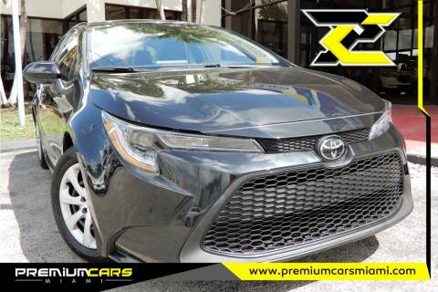2020 Toyota Corolla for sale at Premium Cars of Miami in Miami FL