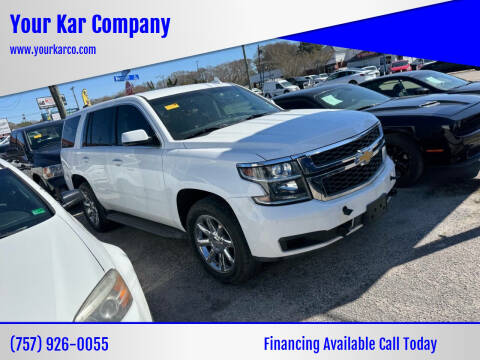 2016 Chevrolet Tahoe for sale at Your Kar Company in Norfolk VA