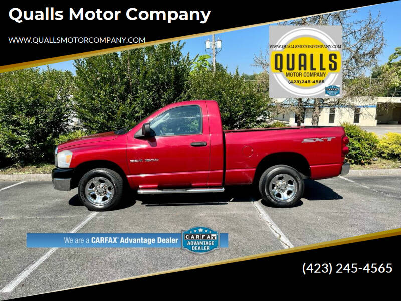 2007 Dodge Ram Pickup 1500 for sale at Qualls Motor Company in Kingsport TN