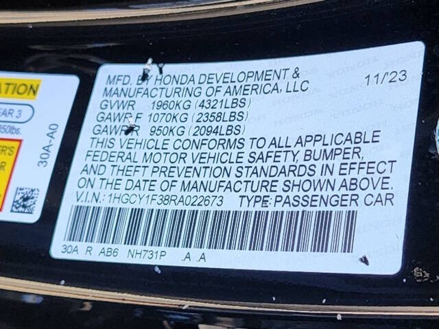 2024 Honda Accord EX