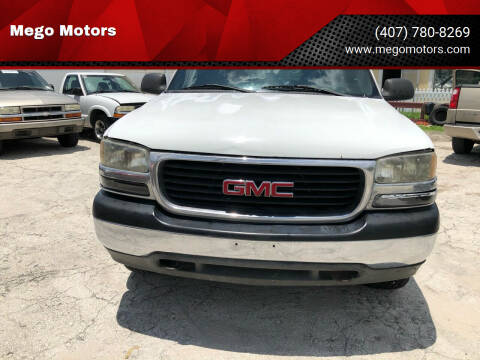 2001 GMC Sierra 1500 for sale at Mego Motors in Casselberry FL