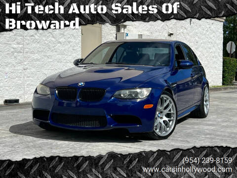 2008 BMW M3 for sale at Hi Tech Auto Sales Of Broward in Hollywood FL