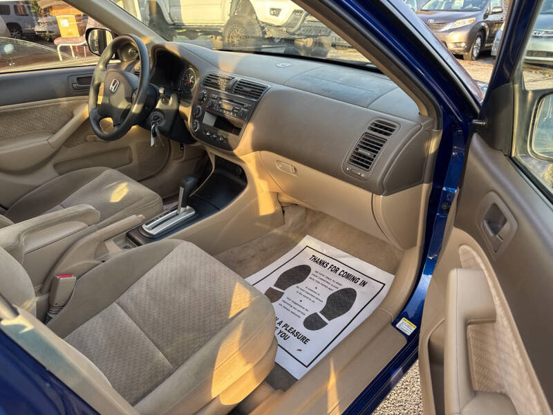 2004 Honda Civic Value Package