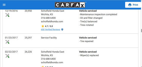 2016 Honda Odyssey EX-L w/Navi