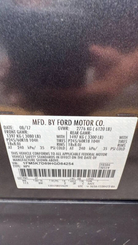 2017 Ford Explorer XLT