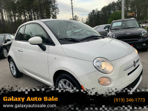 2015 FIAT 500 for sale at Galaxy Auto Sale in Fuquay Varina NC