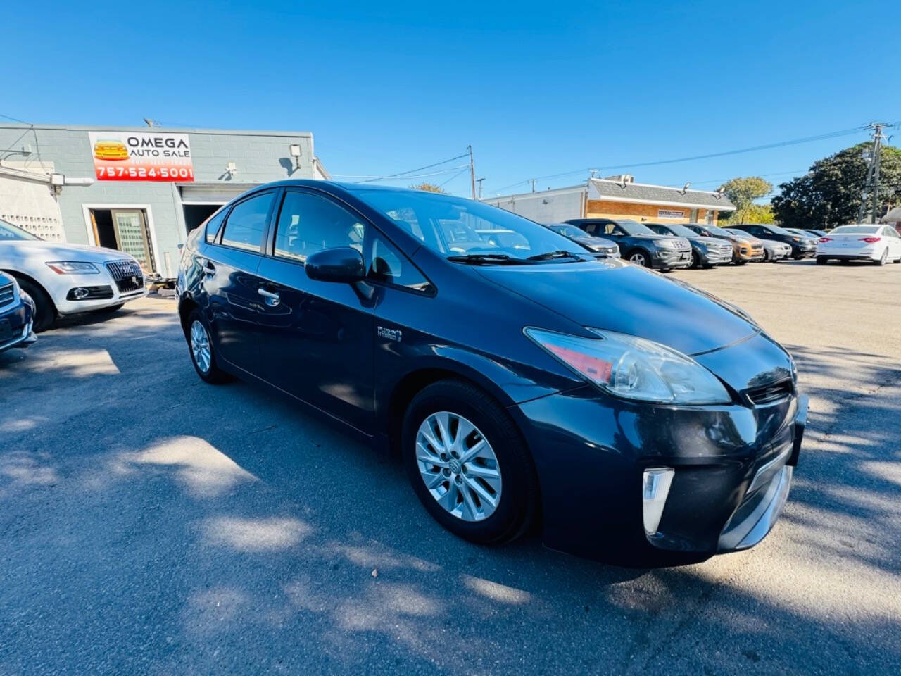 2012 Toyota Prius Plug-in Hybrid for sale at Omega Auto Sales in Chesapeake, VA