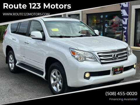 2013 Lexus GX 460 for sale at Route 123 Motors in Norton MA