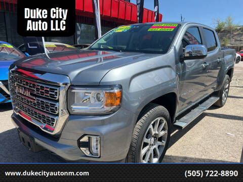 2021 GMC Canyon for sale at Duke City Auto LLC in Gallup NM