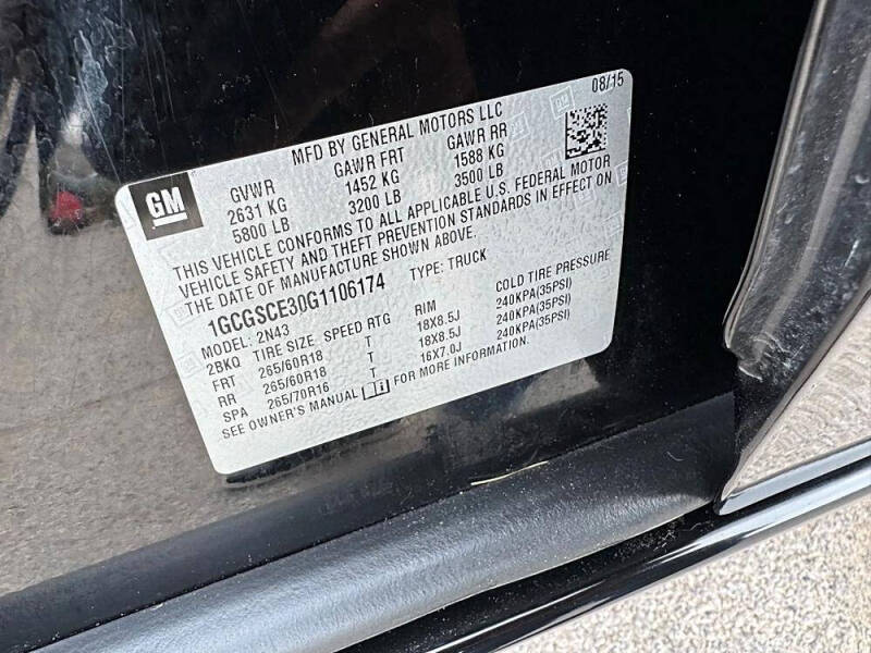 2016 Chevrolet Colorado