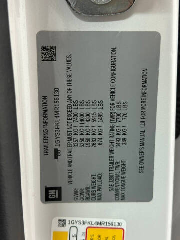 2021 Cadillac Escalade Sport