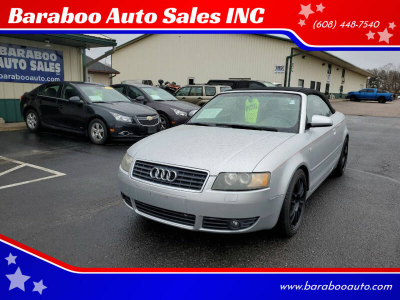 2006 Audi A4 for sale at Baraboo Auto Sales INC in Baraboo WI