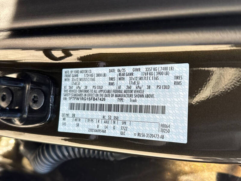 2025 Ford F-150 Raptor