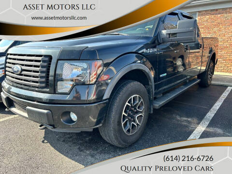 2012 Ford F-150 for sale at ASSET MOTORS LLC in Westerville OH