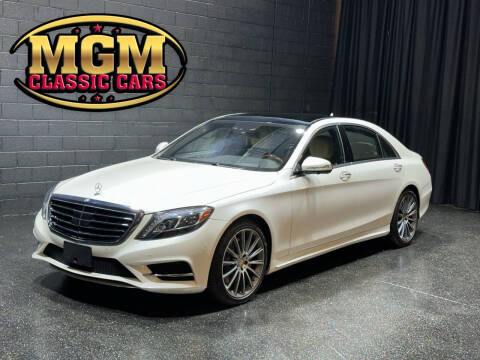 2016 Mercedes-Benz S-Class for sale at MGM CLASSIC CARS in Addison IL