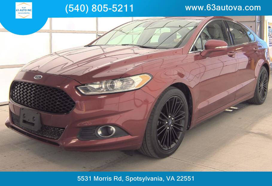 2014 Ford Fusion for sale at 63 Auto Inc in Spotsylvania, VA