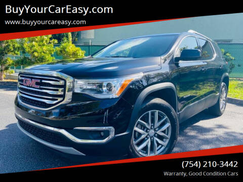 2018 GMC Acadia for sale at BuyYourCarEasyllc.com in Hollywood FL