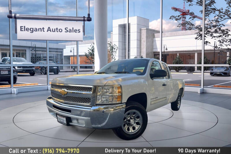 2013 Chevrolet Silverado 1500 for sale at Elegant Auto Sales in Rancho Cordova CA