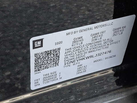 2020 Chevrolet Traverse LT Leather