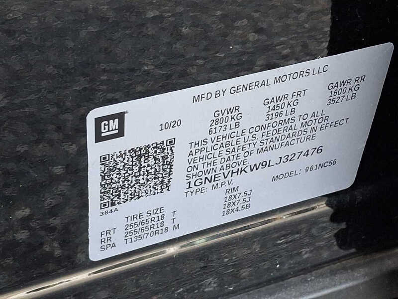 2020 Chevrolet Traverse LT Leather