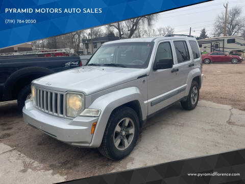 2008 Jeep Liberty for sale at PYRAMID MOTORS AUTO SALES in Florence CO