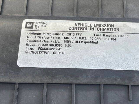 2015 Chevrolet Express 2500