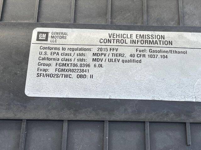 2015 Chevrolet Express 2500