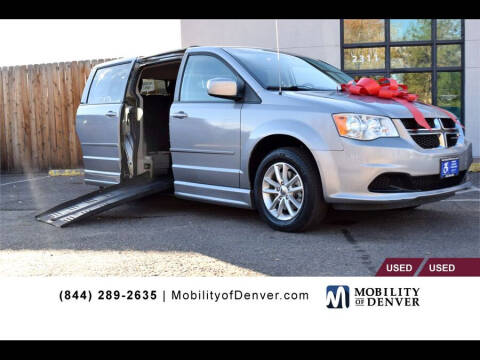 2016 Dodge Grand Caravan for sale at CO Fleet & Mobility in Denver CO
