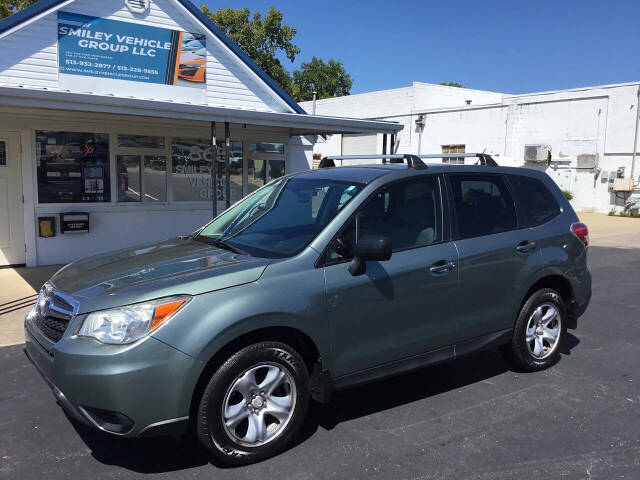 2014 Subaru Forester for sale at Smiley Vehicle Group in Lebanon, OH