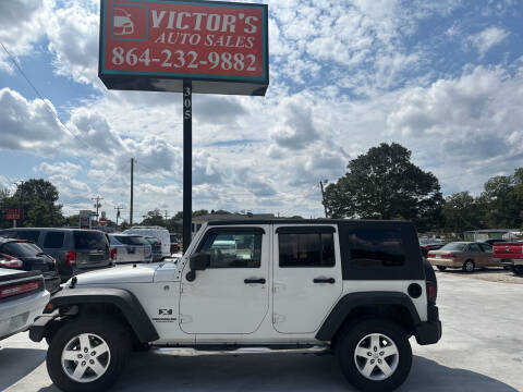 2009 Jeep Wrangler Unlimited for sale at Victor's Auto Sales in Greenville SC