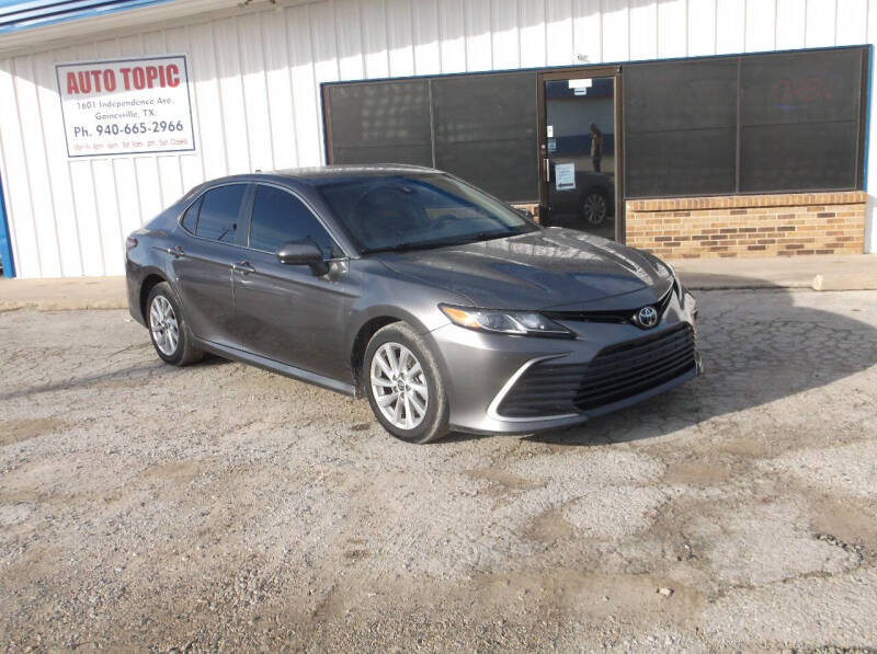 2021 Toyota Camry for sale at AUTO TOPIC in Gainesville TX