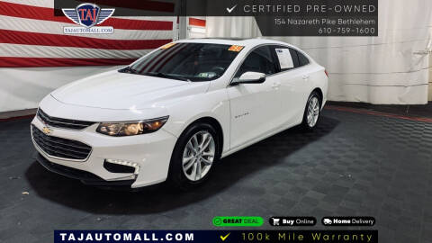 2018 Chevrolet Malibu for sale at Taj Auto Mall in Bethlehem PA